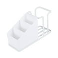 thumbnail image 4 of Dispensador de tazas de café BLESIY Organizador de estaciones de café 3 compartimentos blanco, 4 of 8
