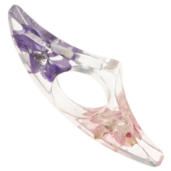 BRIGHTFUFU Marcador de página de libro, marcapáginas de plástico para pulgar, accesorios de lectura novedosos, soporte de página para dedo de libro para lectores amantes de los libros