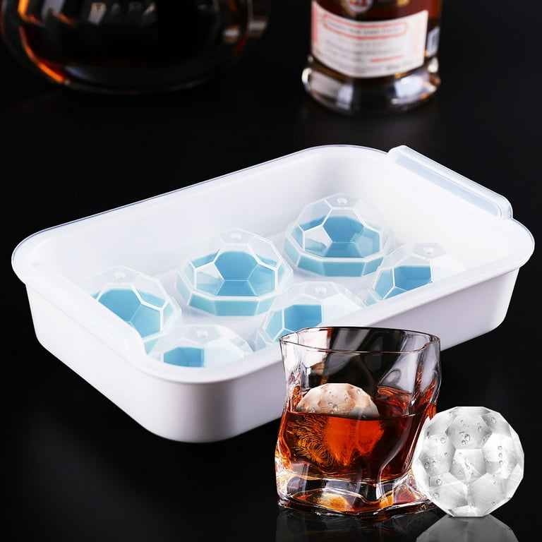 Hot sale Whiskey Round Ice Hockey Mold Silicone Spherical Ice Cube