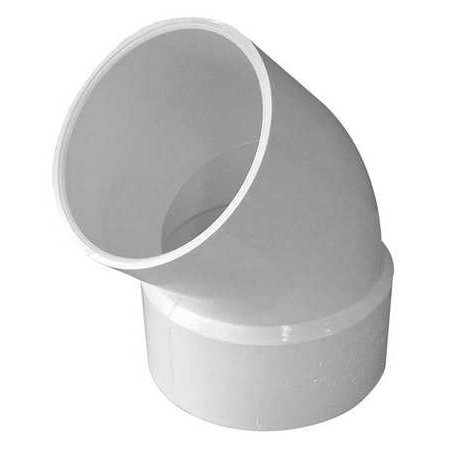 Sport 45 Degree Elbow - GENOVA Street Elbow, 45 Degrees, PVC, 3in. 42730