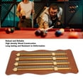 thumbnail image 4 of Marcador De Billar, Accesorios Vintage Para Palos De Madera De Alta Densidad, Marcador De Puntuación De Billar Marrón Fácil De Instalar Para Juegos De Mesa De Billar, 4 of 7