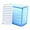 Blue, variant on 5Layer Clear Eyelash Storage Box,Transparent Lash Tray Organizers,False Eyelashes Glues Pallet Holder Lash Extension Tool