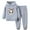 style-01 Grey, variant on Teen Girls Clothing Sets Kids Girl Clothes Print Graphic Top + Print Flare Leg Pants 2PC Fall/Winter Outfits Set Size 7-8 (Black,7-8 Years)