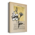 thumbnail image 2 of Floral Diary IV Premium Gallery Wrapped Canvas - Ready to Hang, 2 of 9