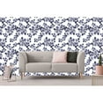 thumbnail image 2 of MuralsPrint Indigo Sweet William Removable Wallpaper - 10'ft H x 24''inch W, 2 of 4