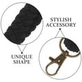 thumbnail image 4 of 3pcs Women Chains Keychain Keychain colgante de tejido de tejido encantos colgantes, 4 of 4