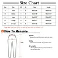 thumbnail image 3 of Lilgiuy Women High Waist Pants Vintage Print Stylish Floral Printing Waist Tie Wide-Leg Pants Tall Bootcut Dress Yoga Work Pants, 3 of 5