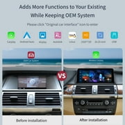 AUTOABC 10.25 Inch Linux TouchScreen For BMW CIC System X5 E70 2011-2013 Year With Android Mirror Link AirPlay Carplay HD Resolution 1920*720p
