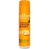 Alba Botanica Moisturizing Sunscreen Lip Balm SPF 25, 0.15 oz. Stick