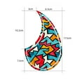 thumbnail image 2 of 1pc Guitar Pickguard Sticker Professional DIY Guitar Pickguard Scratch Plate Self Adhesive Protective Sticker Guitar Accessories, 2 of 5