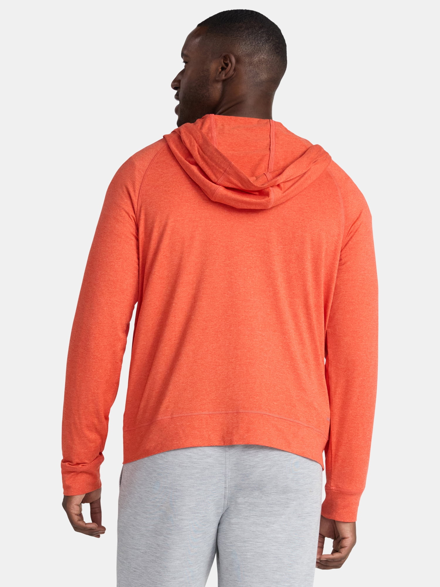 Athletic Works Men's and Big Men's ButterCore Soft Full Zip Hoodie, Sizes S-3XL