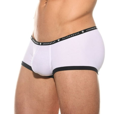 

Men s Gregg Homme 201105 Base-X Micromodal Boxer Brief (White M)