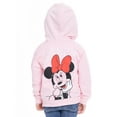 thumbnail image 4 of Disney Minnie Mouse Toddler Girls' Full-Zip Hoodie with Front & Back Graphics, Sizes 12M-5T, 4 of 4
