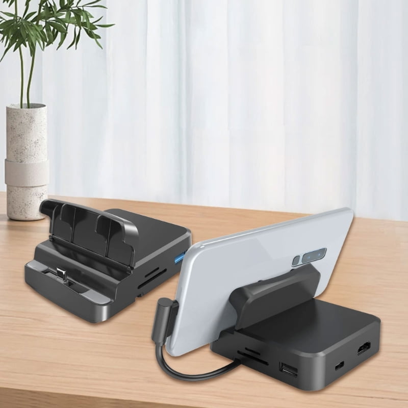 High Performances USB C Dock USB C Hub Memory Card Reader Slot Data Port PD Charging Port for Multimedia Application