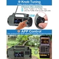 thumbnail image 3 of Radio de emergencia ZHIWHIS ZWS-908 con Bluetooth, 5000 mAh, color verde, 3 of 9