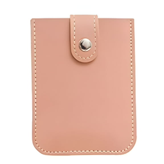 GASTROPOD Rfid Card Holder,Pull-Out 6 Slots Wallet for Women,Faux Leather Slim Wallets Multi Card Case Button Coin Purse Business Card Holder for Women