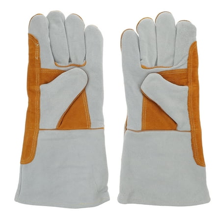 

TINKSKY Gloves Welding Mig Resistant Work Construction Mitts Carpenter Men Fireproof Safety Welder Forge Hand Protector Fire