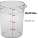 thumbnail image 5 of Recipiente de almacenamiento de alimentos Cambro redondo de 4 litros con tapa (paquete de 2), 5 of 5