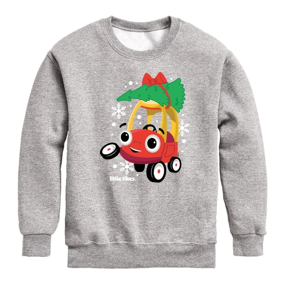 Little Tikes - Little Tyke Tree Graphic Long Sleeve Fleece Sweatshirt