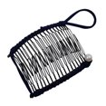 thumbnail image 3 of Vintage Hair Clip Double Comb Hair Accessory Stretchable 20 teeth, 3 of 9