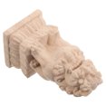 thumbnail image 1 of HINTRMENT Manufactured Arch Bridge Tops Column Caps Solid Wood 1Pcs for Garden Use, 1 of 6