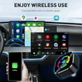 thumbnail image 6 of Wireless CarPlay Adapter for iPhone Android, 2025 Upgraded Mini USB Wireless for Apple Car Play Adapter, 2 in 1 Bluetooth Carplay Plug and Play for Car (Black-A), 6 of 7