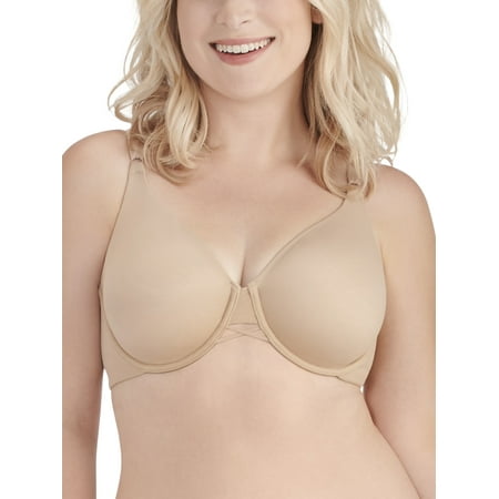 Radiant by Vanity Fair Women's Full Figure 2-Ply Back Smoothing Underwire Bra, Style 76571