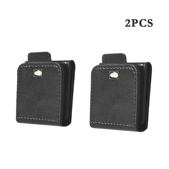 Shoulder Strap Adjusters for Seatbelts, 2/4 Pack Pu Leather Comfortable Car Seat Belt Pads Universal for Adults Men Women, Reduce Neck & Shoulder Pressure, Easy Install & Reusable