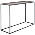 thumbnail image 5 of SAFAVIEH Andey Contemporary Brown/Black Metal Console Table (43.3 in. W x 15 in. D x 31.5 in. H), 5 of 10