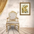 thumbnail image 3 of Haynes, Smith 12x14 Gold Ornate Wood Framed with Double Matting Museum Art Print Titled - Citron Flora B2, 3 of 4