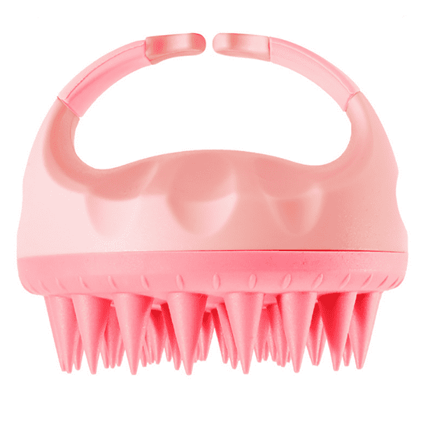 Cepillo masajeador para cuero cabelludo cepillo para champu cepillo para el cabello de silicona ecologico para exfoliar y estimular el crecimiento del cabello reduce la caspa masajeador para el c TUNC...