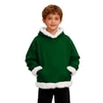 thumbnail image 5 of Soft Girls Pullover Hoodie with Front Pocket, Cozy Sweatshirt for Kids Casual Wear and Outdoors, 5 of 9