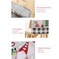 thumbnail image 4 of Inteprter Funda navideña para silla Decoración de de comedor Adornos festivos Adorables sillas temáticas de gnomo de Navidad Fundas traseras Funda Kits de decoración para fiestas Inteprter HA070446-00, 4 of 6