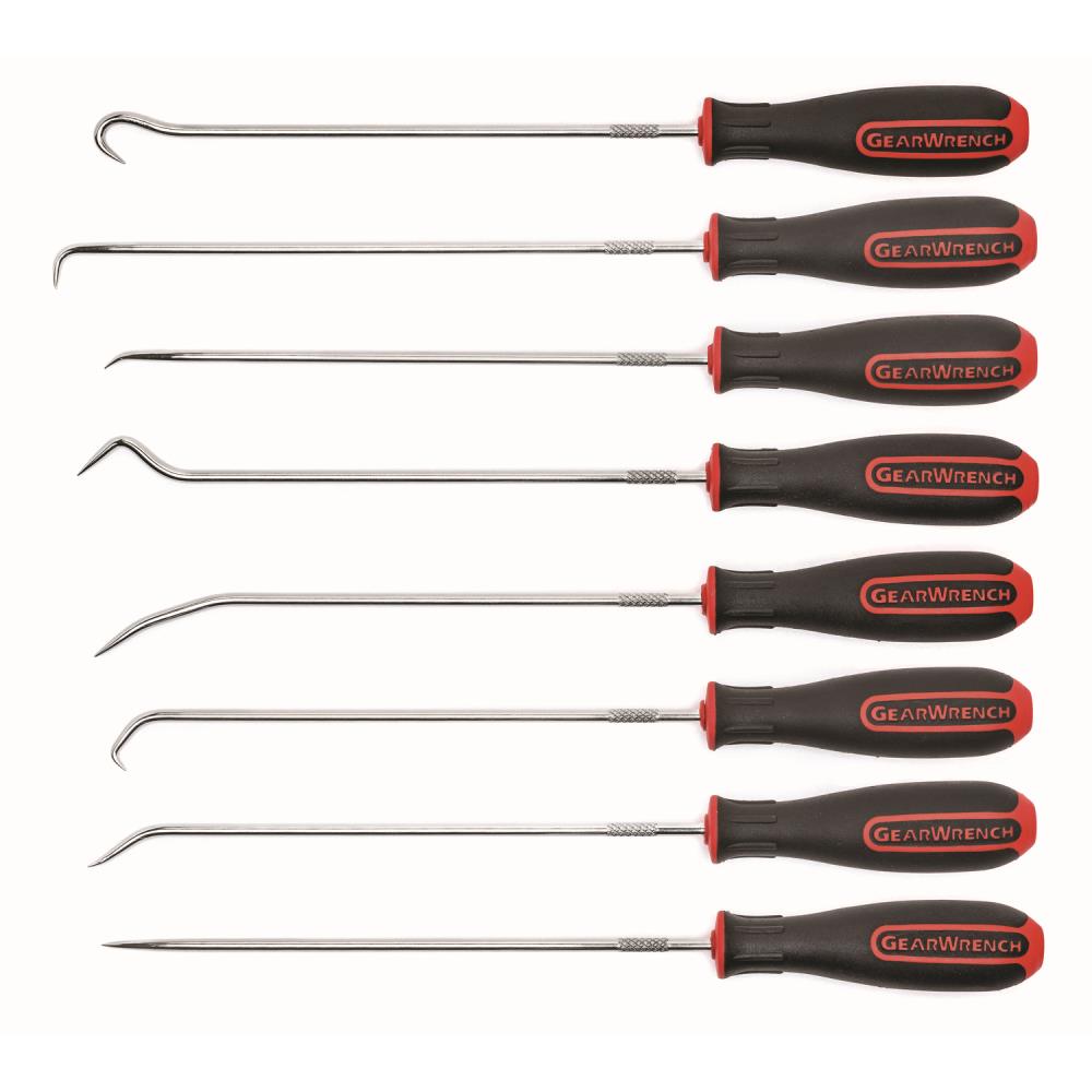 8Pc Long Hook and Pick Set