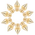 thumbnail image 1 of Uxcell M6x0.04'' 3D Printer Nozzle Head Thread Replacement Brass 10pcs, 1 of 3