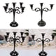 thumbnail image 4 of Candebro de Aleación de Estilo Europeo de 3/5 Ves, Candebro de 10,63 Pulgadas de Alto, Candebro para s de Boda, Soporte para Ves, Negr 3 brazos Baoblaze Candelabro Candelabro, 4 of 8