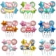 thumbnail image 2 of Juego de 5 globos de la serie Peppa Pig con dibujos animados para Navidad, Papá Cerdito, George, decoración de cumpleaños para niños, globos de aluminio para fiestas, 2 of 5