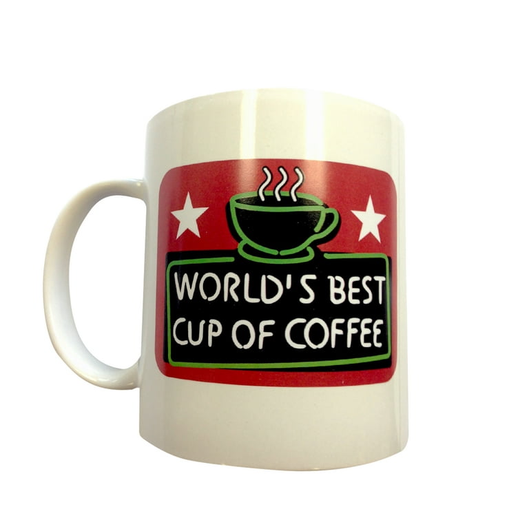 World's Best Cup of Coffee Mug Elf Christmas Movie Will Ferrell Shop Sign  Buddy