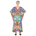 thumbnail image 2 of Miss Lavish London Kaftan Dress Women's Caftans Suiting Teens to Adult in Regular to Plus Size (Multi, XL), 2 of 5