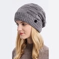thumbnail image 2 of BWASD Lightweight Knitted Beanie for Men & Women Thin Breathable Skull Cap Cuffed Uni Stretchy Outdoor Running Casual Hip Hop Slouchy Beanie Hat Grey, 2 of 5