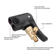 thumbnail image 4 of Bicycle Air Nozzle, Air Pump Tire Air Nozzle, Air Pump Conversion Air Chuck Two in One, 4 of 5