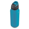 thumbnail image 2 of Coleman FreeFlow AUTOSEAL Stainless Steel Water Bottle, 40oz., Caribbean Sea, 2 of 7