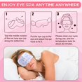 thumbnail image 4 of Máscaras de ojos Steam XPCARE, paquete de 32 unidades, para aliviar los ojos secos (rosa), 4 of 7