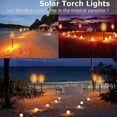thumbnail image 5 of 2 Pack Solar Torch Light With Flickering Flame,torch For Garden Decorations, 5 of 5