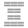 thumbnail image 1 of Eigraketly Tienda de campaña Cuerda Guy Line Sujetadores Picnic Toldo Cord Guyline Runner Tensor Accesorios para equipos al aire libre 10 piezas 10 piezas 10piezas Eigraketly  CBP463712, 1 of 4