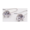 thumbnail image 2 of Veylira Eternal Radiance Silver Dipped Earrings, 2 of 4