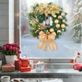 thumbnail image 7 of Uxgjfwu Christmas Wreath, 12 Inch LED Lighted Decoration for Front Door Indoor Outdoor Holiday Decor in Red or Gold, Christmas Wreath, 7 of 7