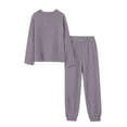 thumbnail image 4 of Women‘s Coral Fleece Pajama Set Plush Sleepwear Loungewear Cozy Winter Nightwear One Size, 4 of 5