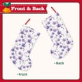 thumbnail image 2 of Sikiie Orchids Flowers Christmas Stockings,18 Inches Christmas Stockings Xmas Hanging Stockings for Family Christmas Decorations & Gifts, 2 of 7