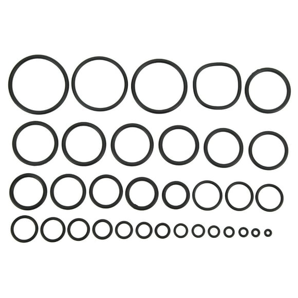 Air Conditioner Seal Ring,435pcs O Ring Seal Air Conditioning O Ring Rubber O Ring Kit Time-Tested Durability